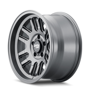 Dirty Life CANYON Satin graphite 17x9 -12 5x127mm 71.5mm - Wheelwiz