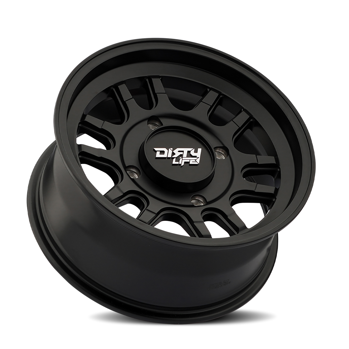 Dirty Life CANYON SPORT SXS Matte black 15x7 +13 Custommm 106.25mm - Wheelwiz
