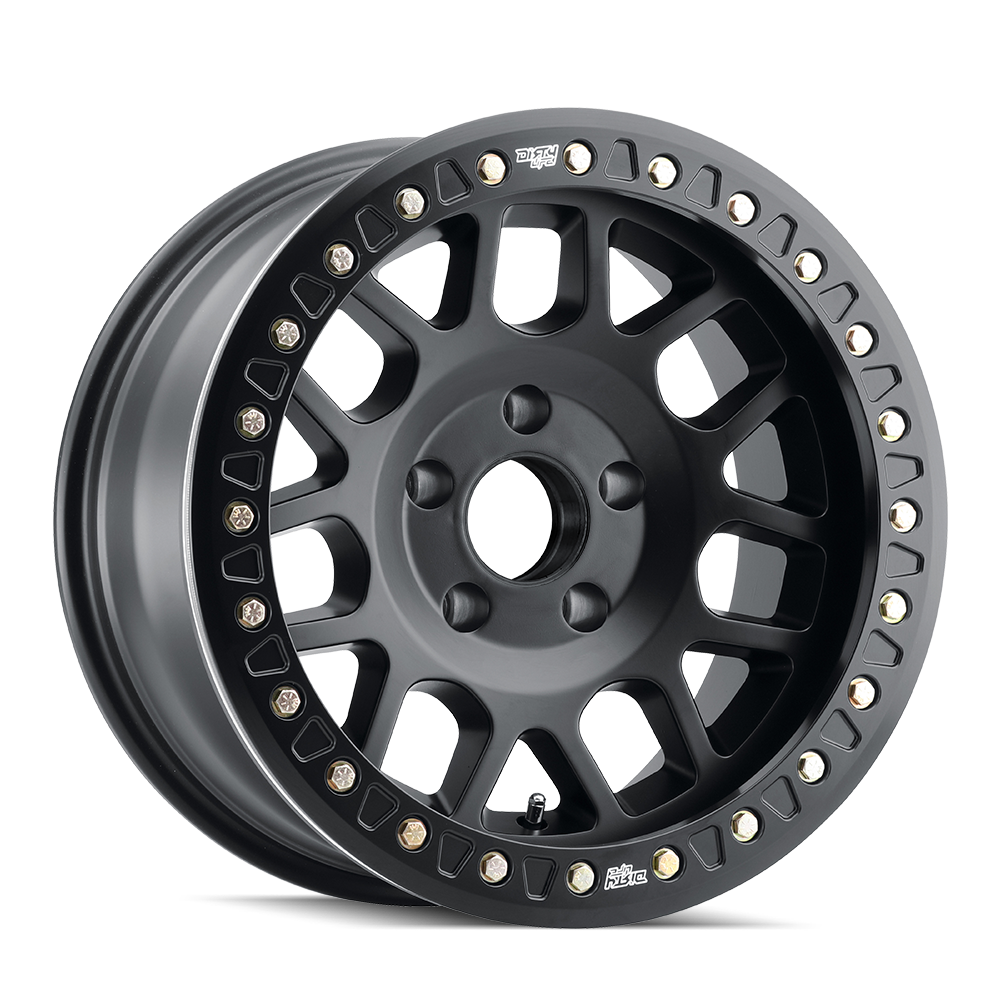 Dirty Life MESA RACE Matte black 17x9 -12 8x165.1mm 130.8mm - Wheelwiz