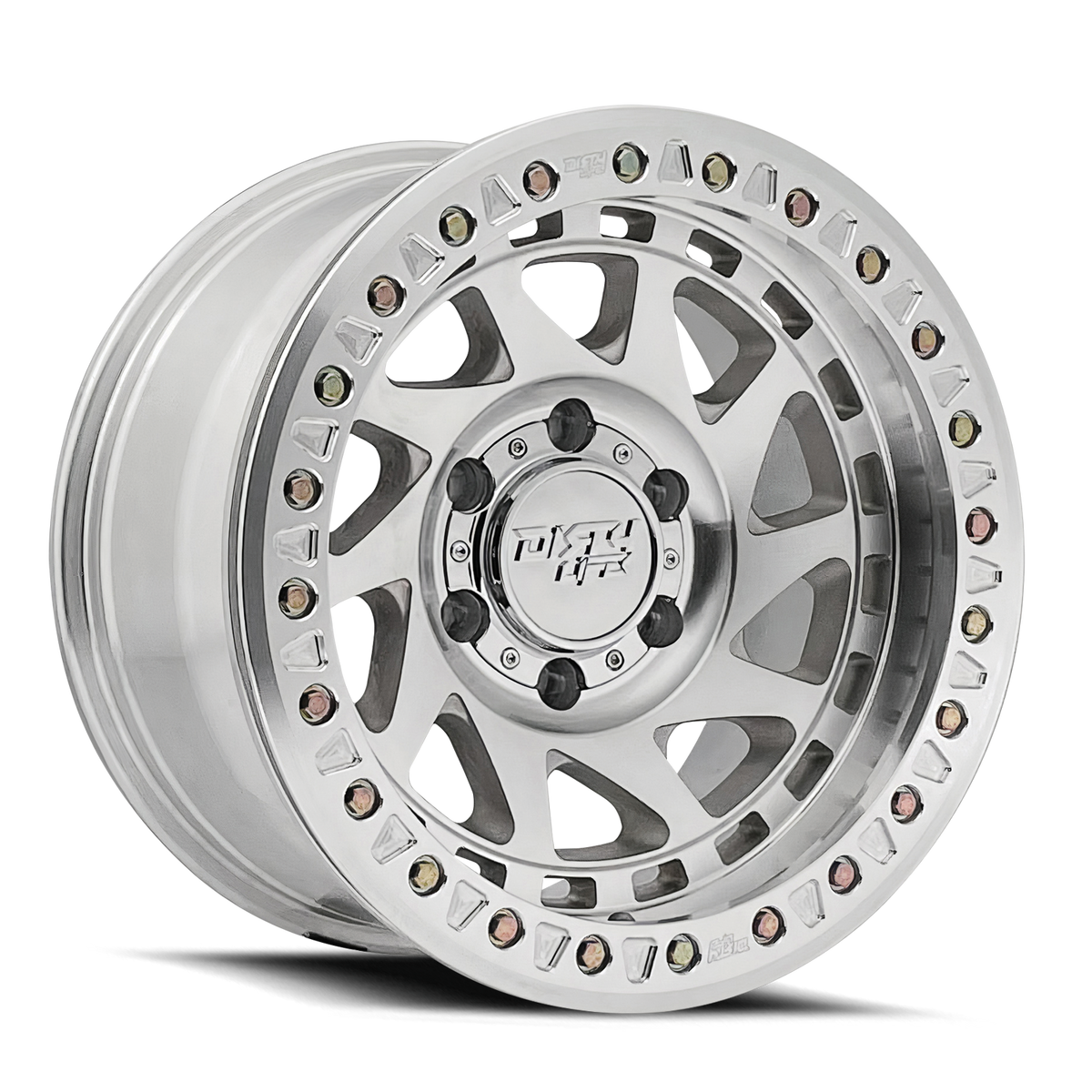 Dirty Life ENIGMA RACE Machined 17x9 -12 8x165.1mm 130.8mm - Wheelwiz