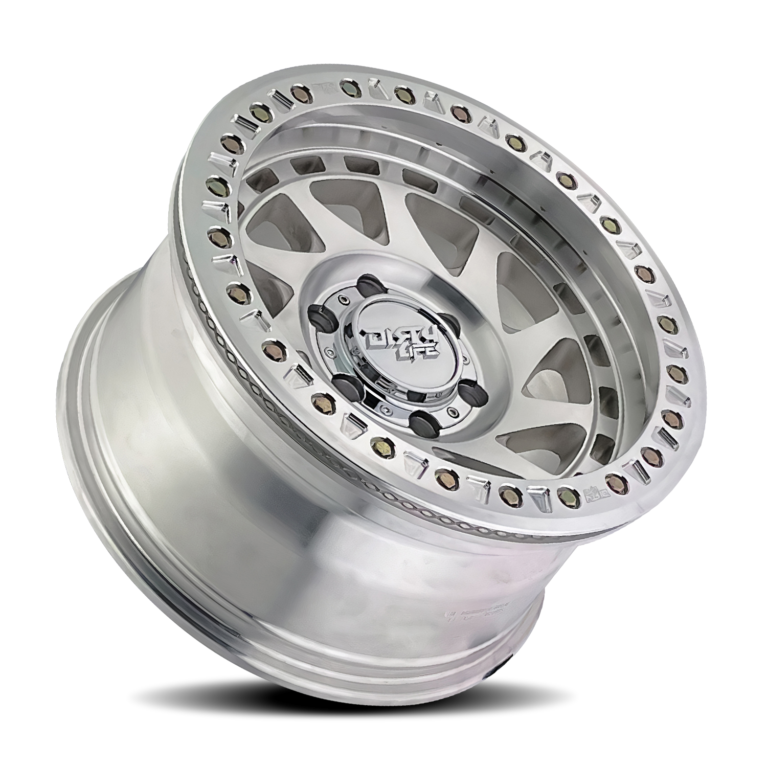 Dirty Life ENIGMA RACE Machined 17x9 -12 8x165.1mm 130.8mm - Wheelwiz