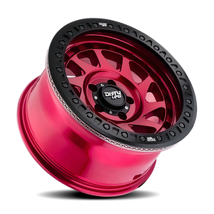 Dirty Life ENIGMA RACE Gloss crimson candy red 17x9 -38 6x135mm 87.1mm