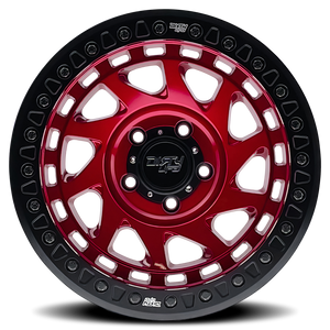 Dirty Life ENIGMA RACE Gloss crimson candy red 17x9 -38 6x135mm 87.1mm