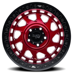 Dirty Life ENIGMA RACE Gloss crimson candy red 17x9 -12 5x127mm 78.1mm