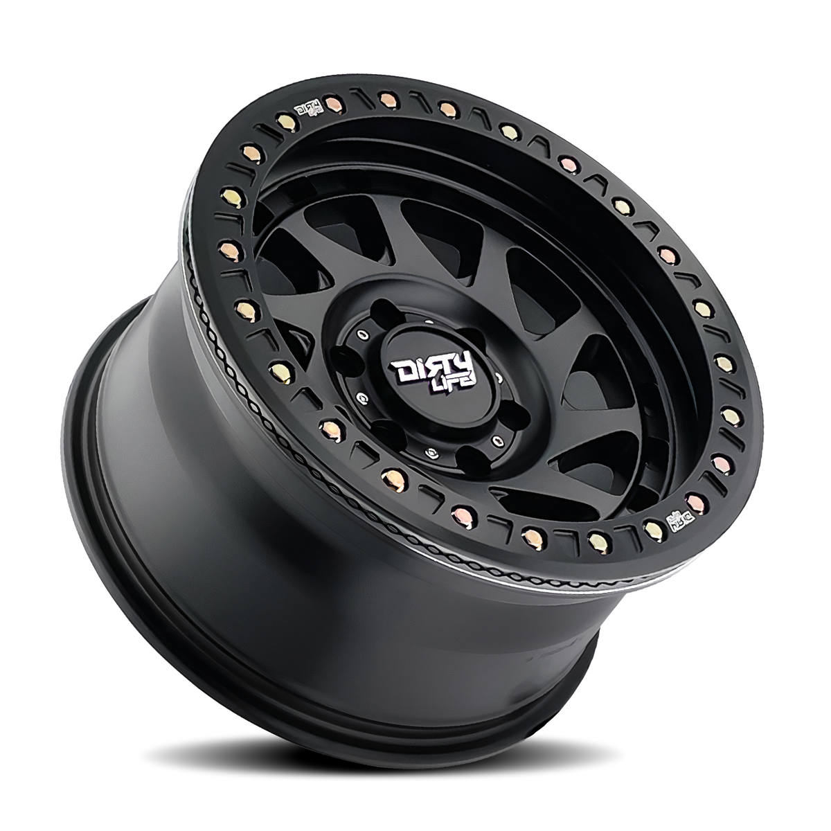 Dirty Life ENIGMA RACE Matte black 17x9 -38 6x139.7mm 106mm - Wheelwiz
