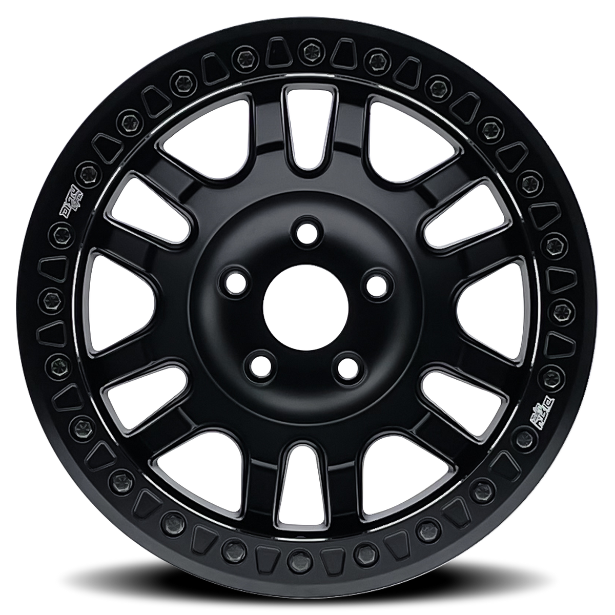 Dirty Life CANYON RACE Matte black 17x9 -38 Custommm 71.5mm - Wheelwiz