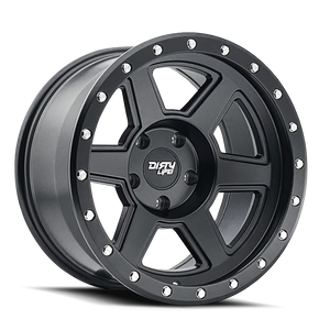 Dirty Life COMPOUND Matte black 17x9 -12 6x139.7mm 106mm