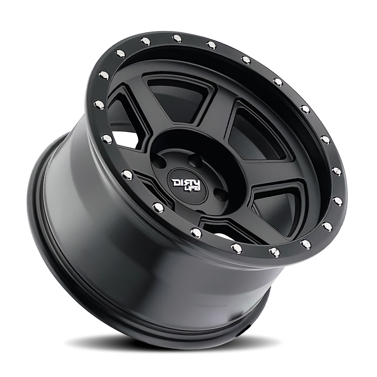 Dirty Life COMPOUND Matte black 17x9 -12 5x127mm 78.1mm - Wheelwiz