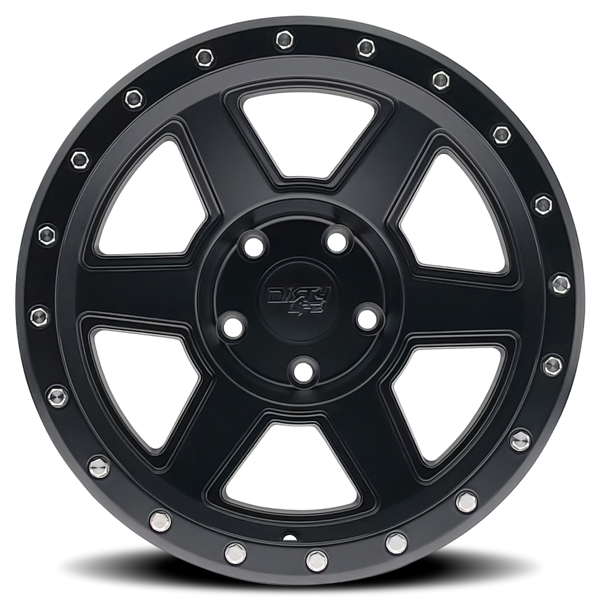 Dirty Life COMPOUND Satin black 17x9 -38 8x165.1mm 125.2mm - Wheelwiz