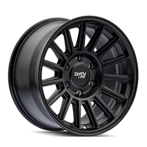 Dirty Life JOURNEY Satin black 17x8.5 0 6x139.7mm 106mm - Wheelwiz