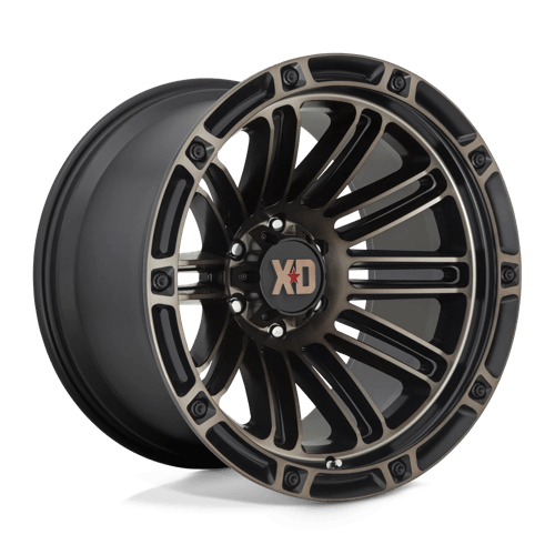 XD Series XD846 DOUBLE DEUCE Satin Black W/ Dark Tint 20x10 -18 6x139.7mm 106.1mm - Wheelwiz