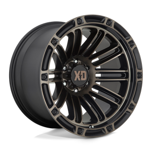 XD Series XD846 DOUBLE DEUCE Satin Black With Dark Tint 20x12 -44 6x139.7mm 106.1mm - WheelWiz