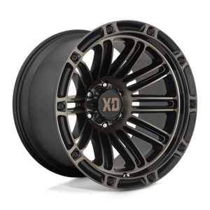 XD Series XD846 DOUBLE DEUCE Satin Black W/ Dark Tint 20x10 -18 6x135mm 87.1mm - Wheelwiz