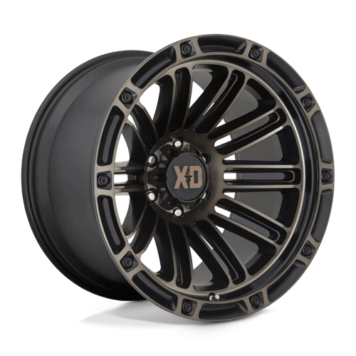 XD Series XD846 DOUBLE DEUCE Satin Black W/ Dark Tint 20x10 -18 6x139.7mm 106.1mm - Wheelwiz