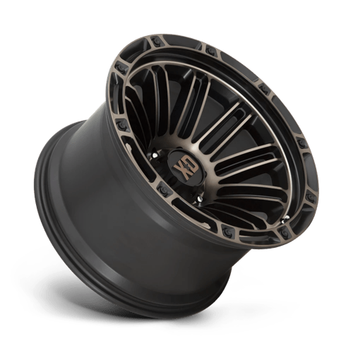 XD Series XD846 DOUBLE DEUCE Satin Black W/ Dark Tint 20x12 -44 8x165.1mm 125.1mm - Wheelwiz