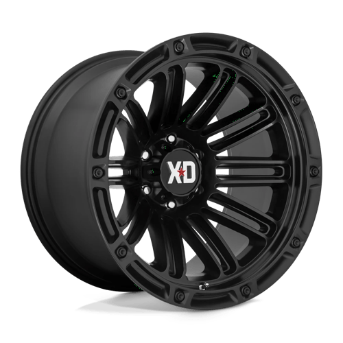 XD Series XD846 DOUBLE DEUCE Satin Black 20x12 -44 8x170mm 125.1mm - Wheelwiz