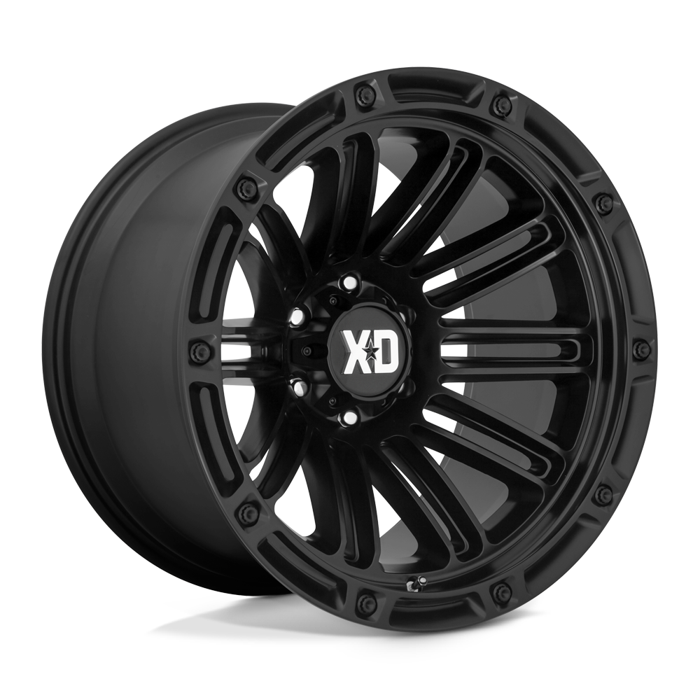 XD Series XD846 DOUBLE DEUCE Satin Black 20x9 00 8x165.1mm 125.1mm - WheelWiz