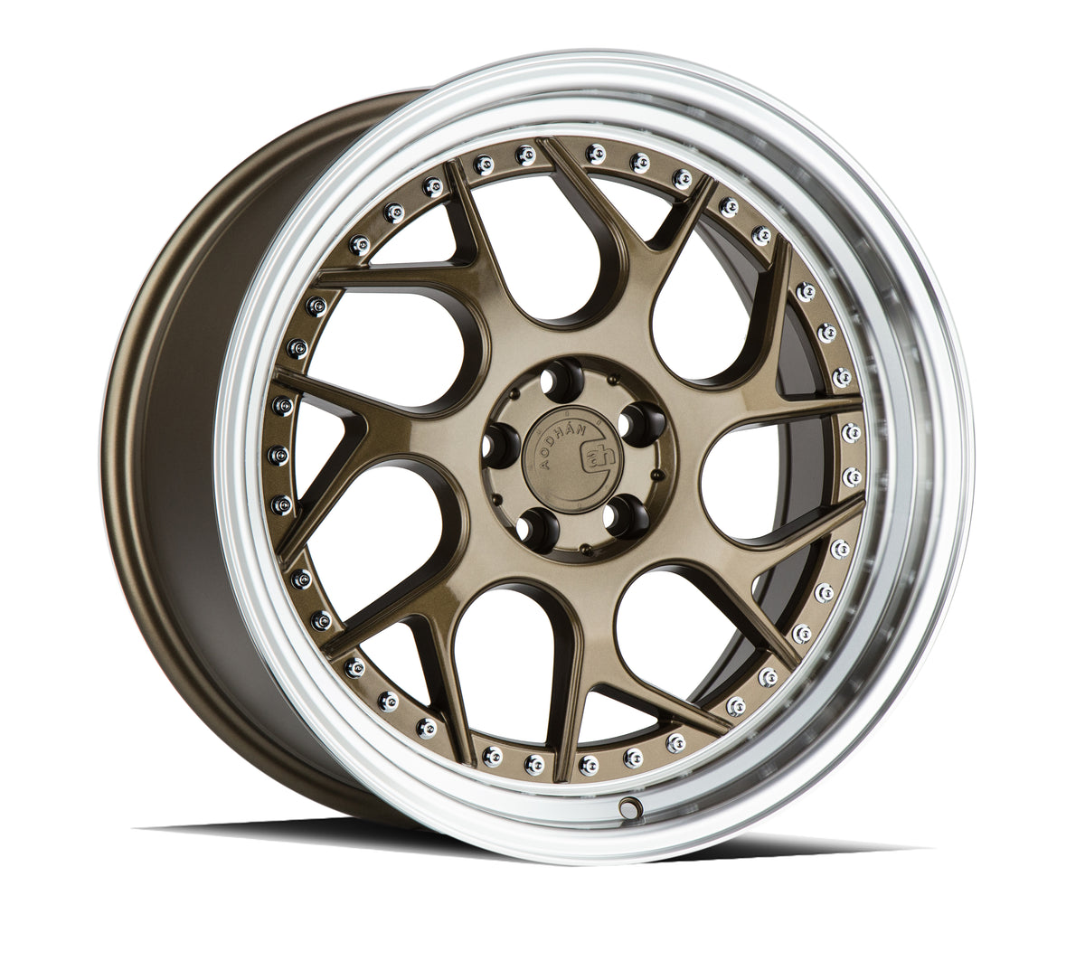 Aodhan DS01 Bronze w/Machined Lip 18x9.5 +30 5x114.3 73.1mm - Wheelwiz