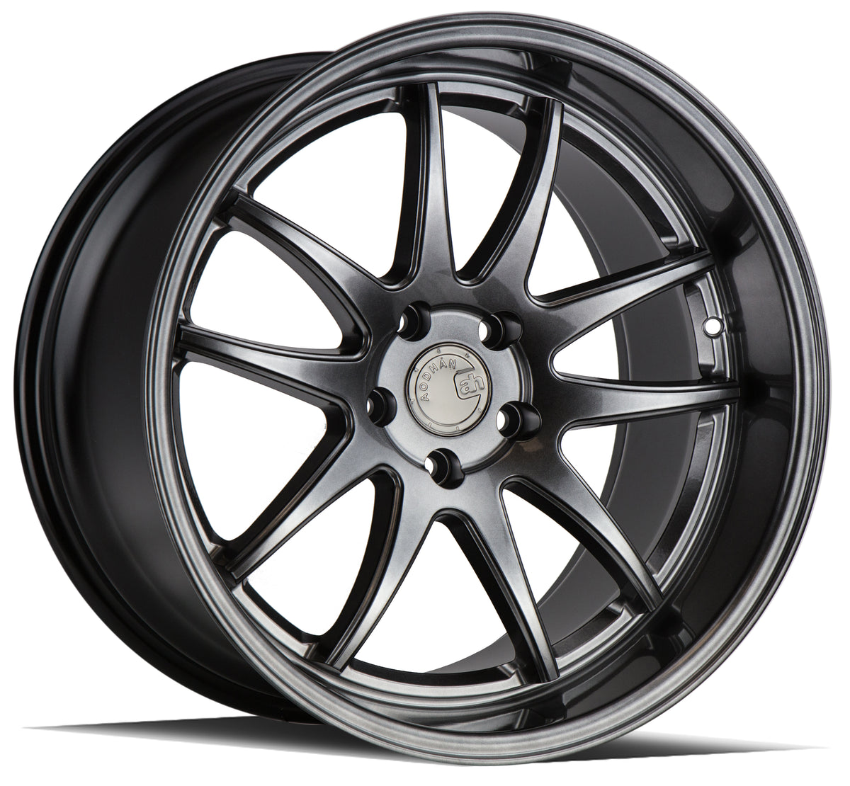 Aodhan DS02 Hyper Black 18x10.5 +15 5x114.3 73.1mm - Wheelwiz