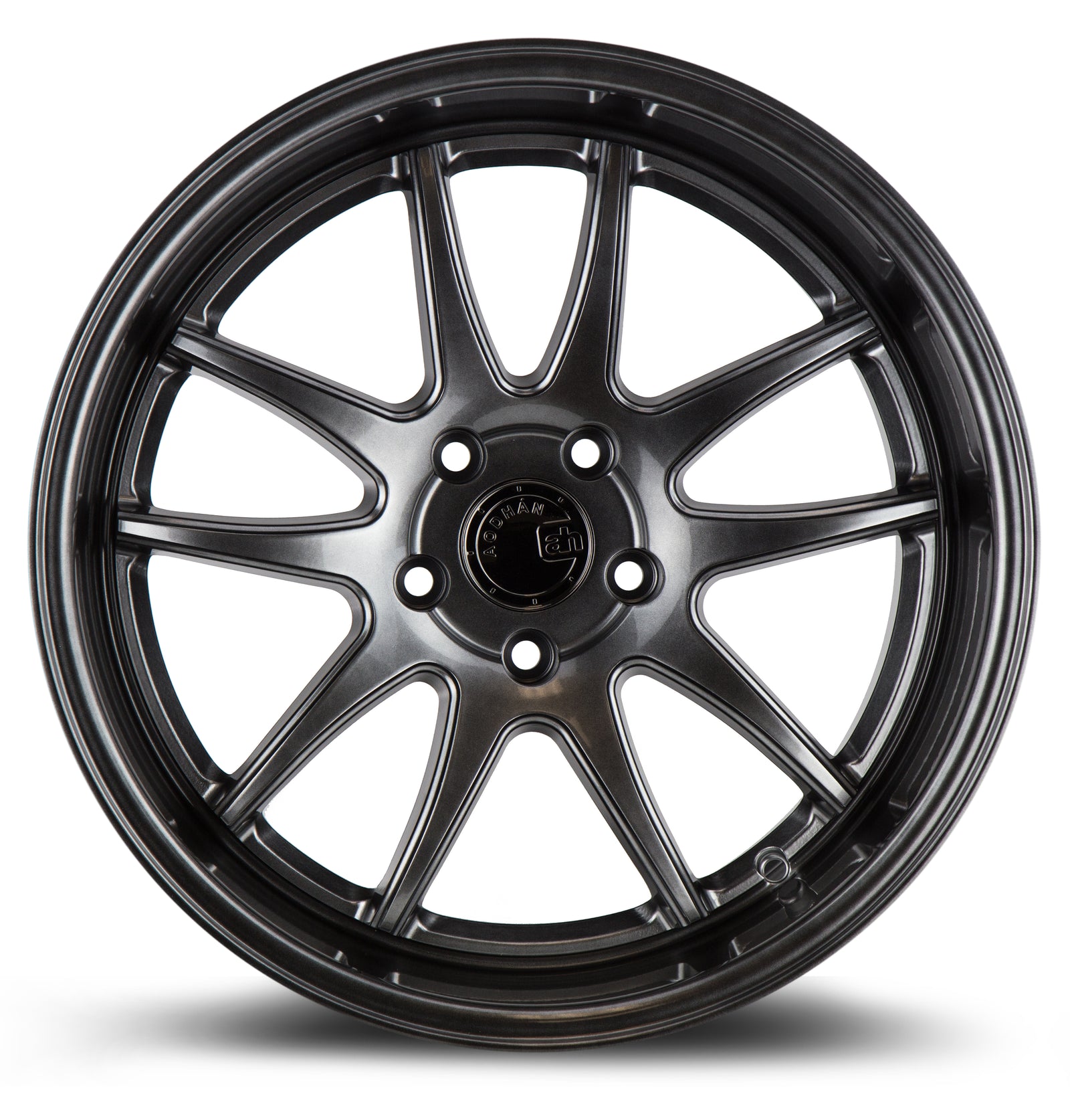 Aodhan DS02 Hyper Black 18x10.5 +22 5x114.3 73.1mm - Wheelwiz