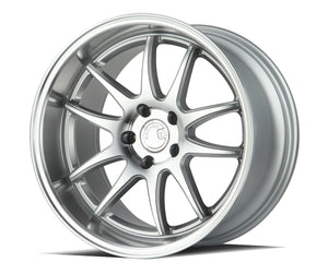 Aodhan DS02 Silver w/Machined Face 18x10.5 +15 5x114.3 73.1mm - Wheelwiz