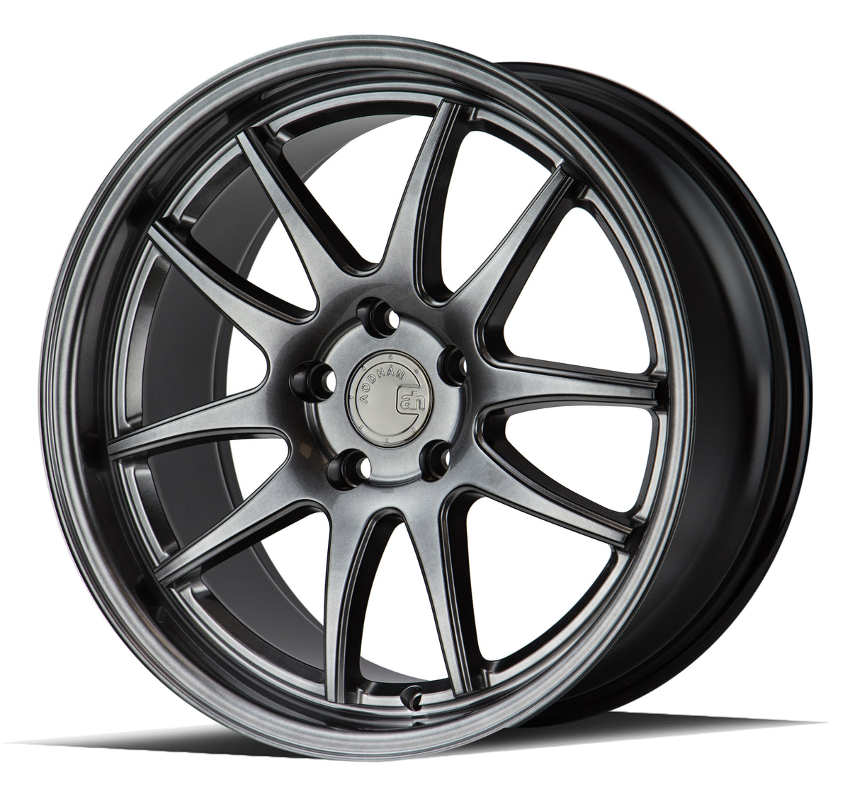 Aodhan DS02 Hyper Black 18x8.5 +35 5x114.3 73.1mm - Wheelwiz