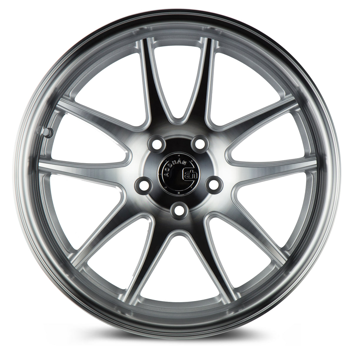 Aodhan DS02 Silver w/Machined Face 18x8.5 +35 5x114.3 73.1mm - Wheelwiz