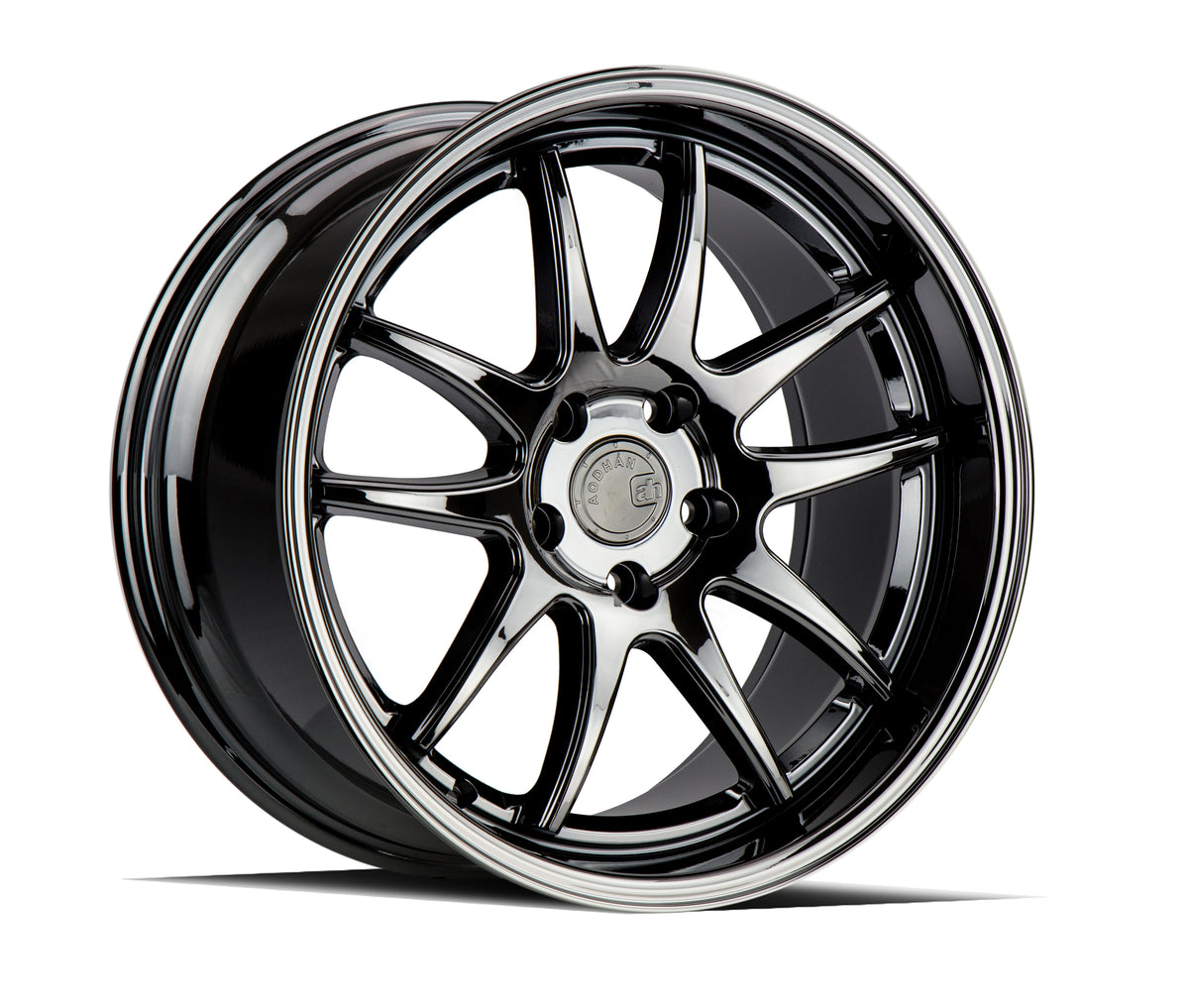 Aodhan DS02 Black Vacuum 18x9.5 +22 5x114.3 73.1mm - Wheelwiz