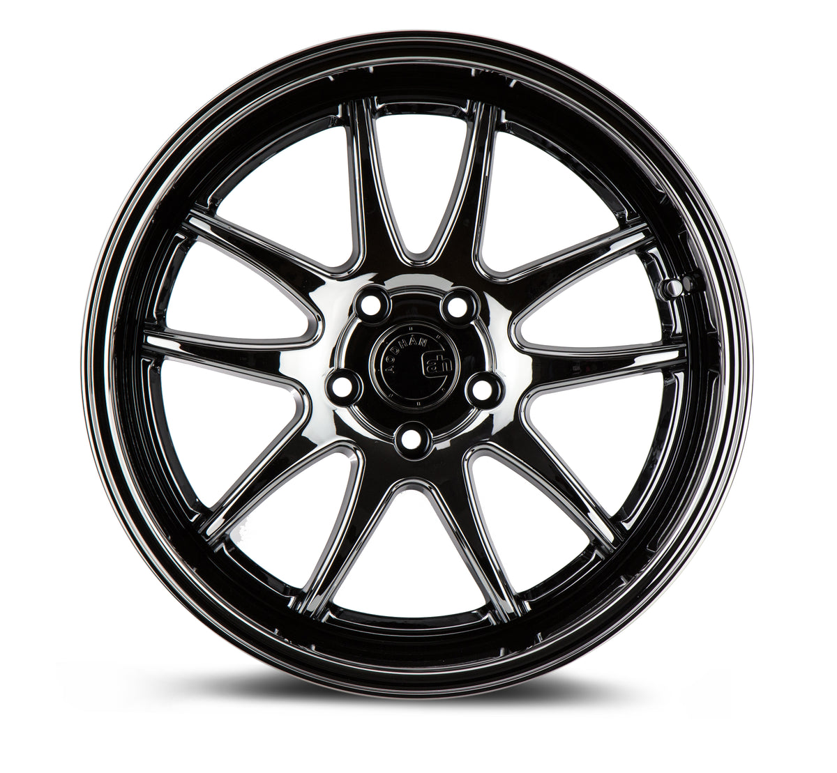 Aodhan DS02 Black Vacuum 18x9.5 +22 5x114.3 73.1mm - Wheelwiz