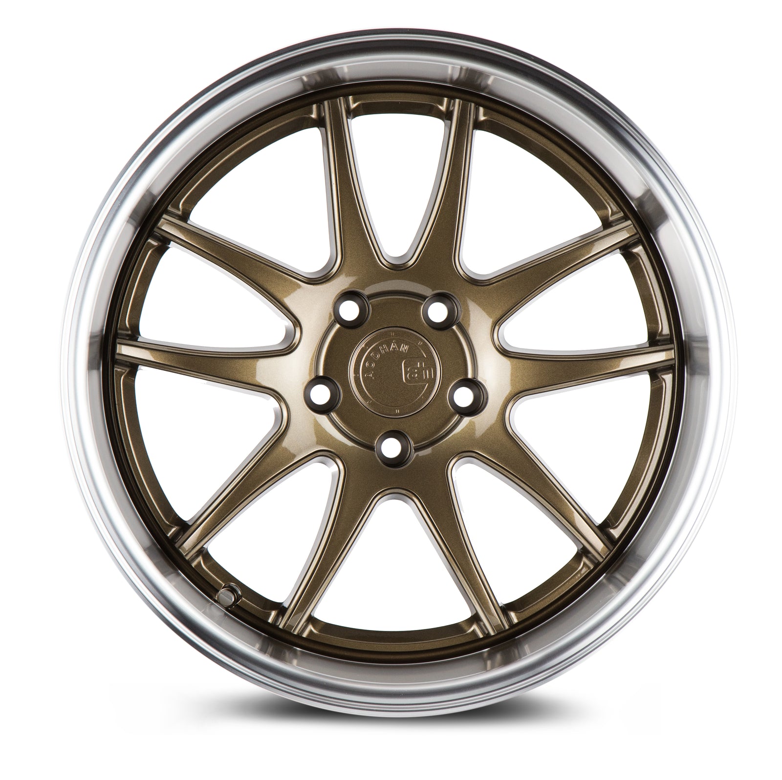 Aodhan DS02 Bronze w/Machined Lip 19x11 +22 5x114.3 73.1mm - Wheelwiz