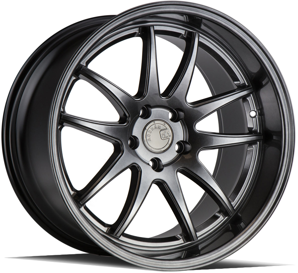 Aodhan DS02 Hyper Black 19x11 +15 5x114.3 73.1mm - Wheelwiz