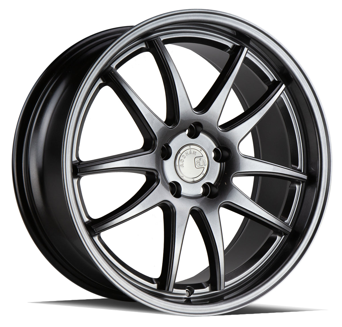 Aodhan DS02 Hyper Black 19x8.5 +35 5x114.3 73.1mm - Wheelwiz