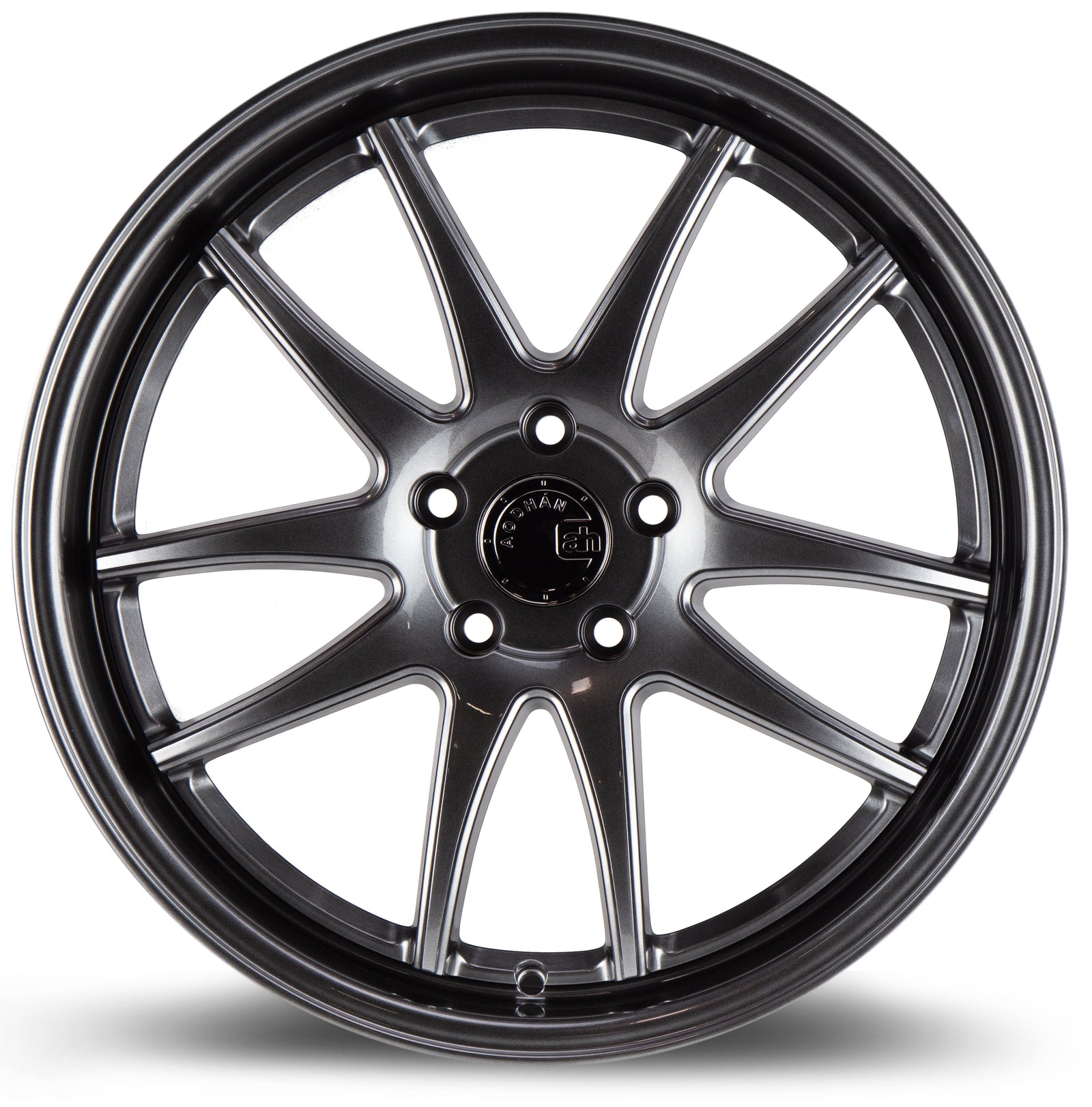 Aodhan DS02 Hyper Black 19x8.5 +35 5x114.3 73.1mm - Wheelwiz