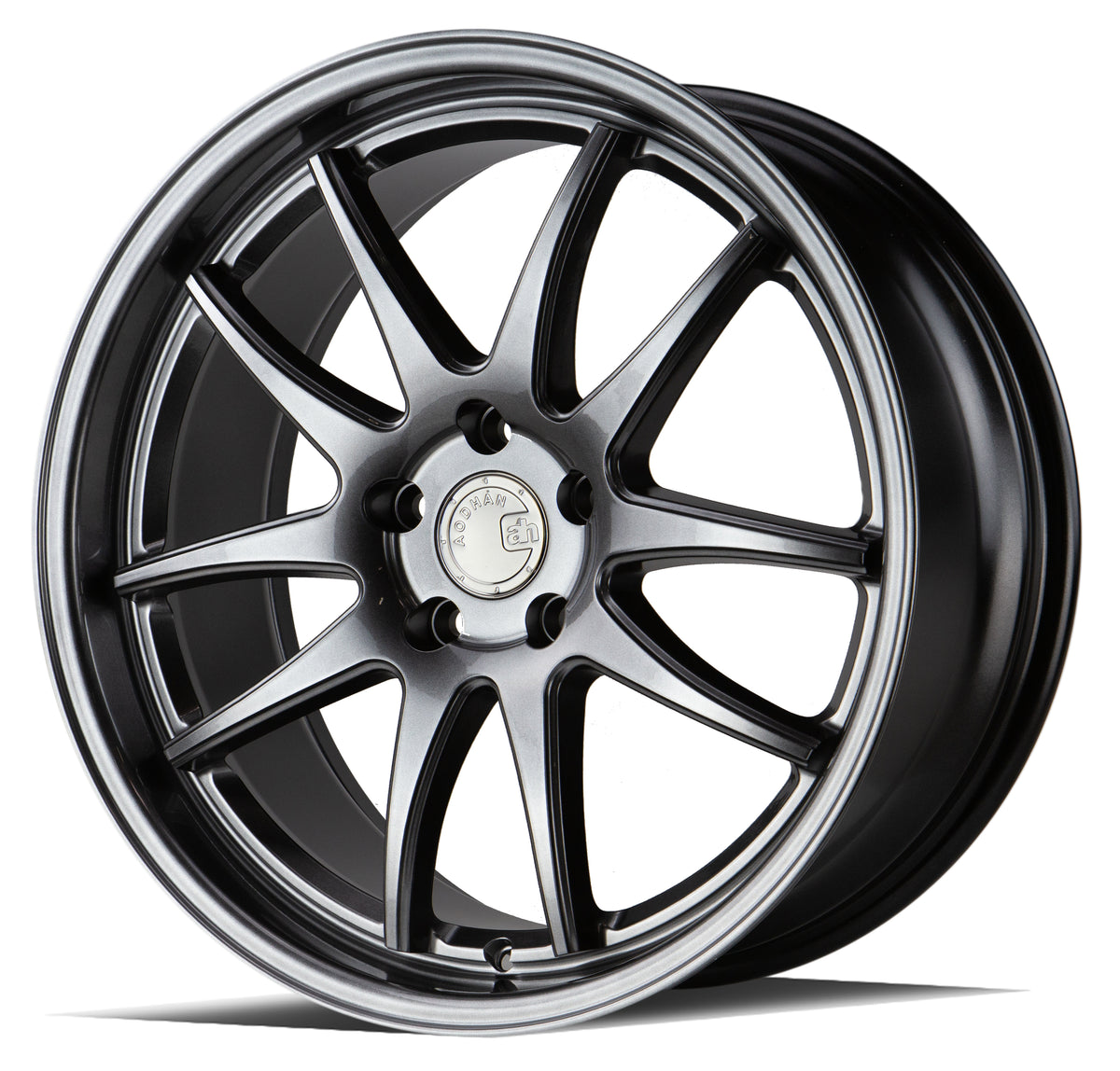 Aodhan DS02 Hyper Black 19x8.5 +35 5x114.3 73.1mm - Wheelwiz