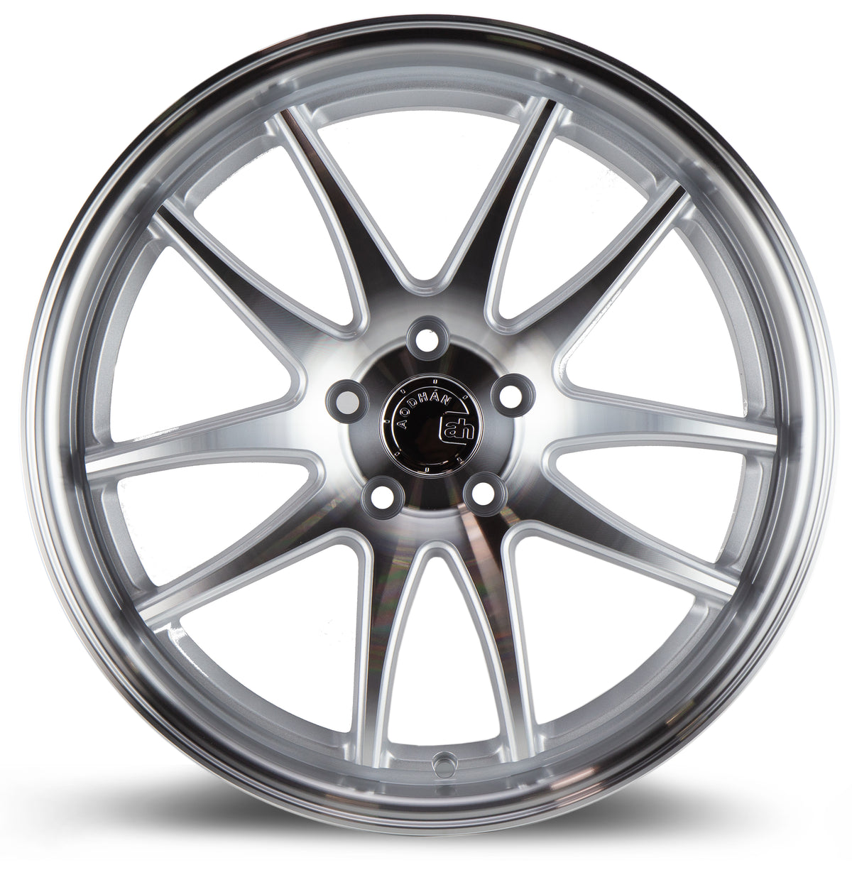 Aodhan DS02 Silver W/Machined Face 19x8.5 +35 5x114.3 73.1mm - Wheelwiz