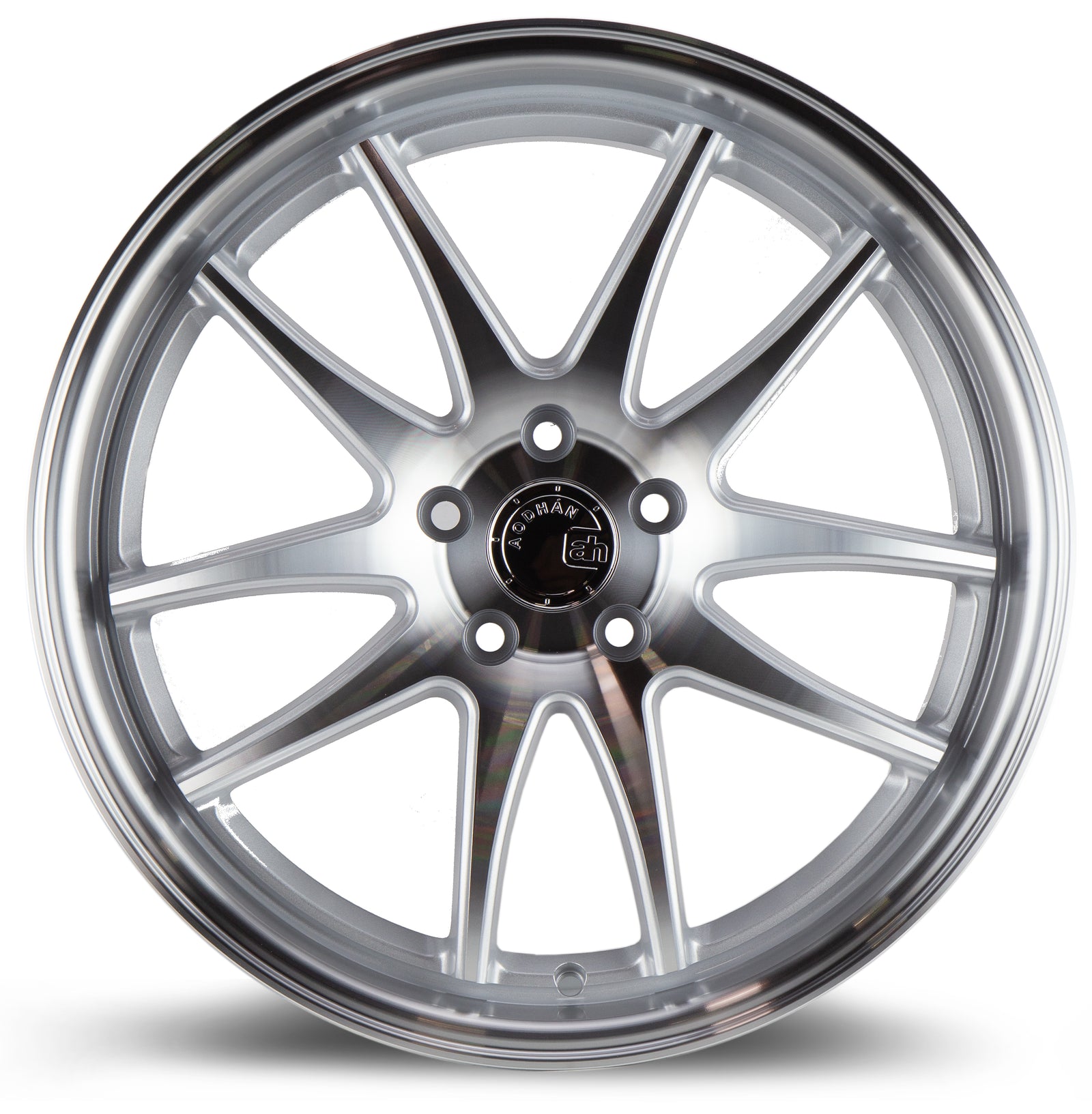 Aodhan DS02 Silver W/Machined Face 19x8.5 +35 5x114.3 73.1mm - Wheelwiz
