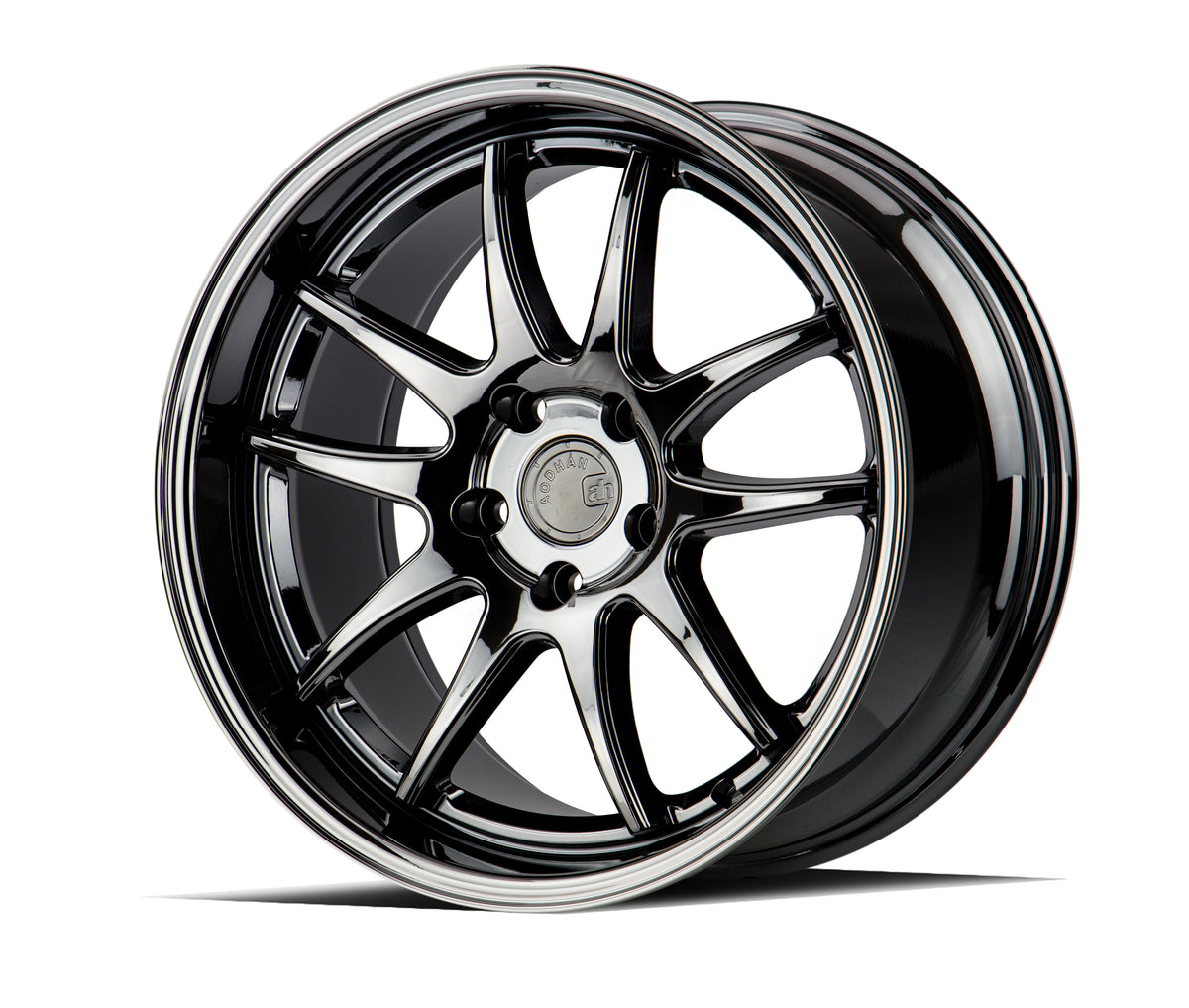Aodhan DS02 Black Vacuum 19x9.5 +22 5x114.3 73.1mm - Wheelwiz