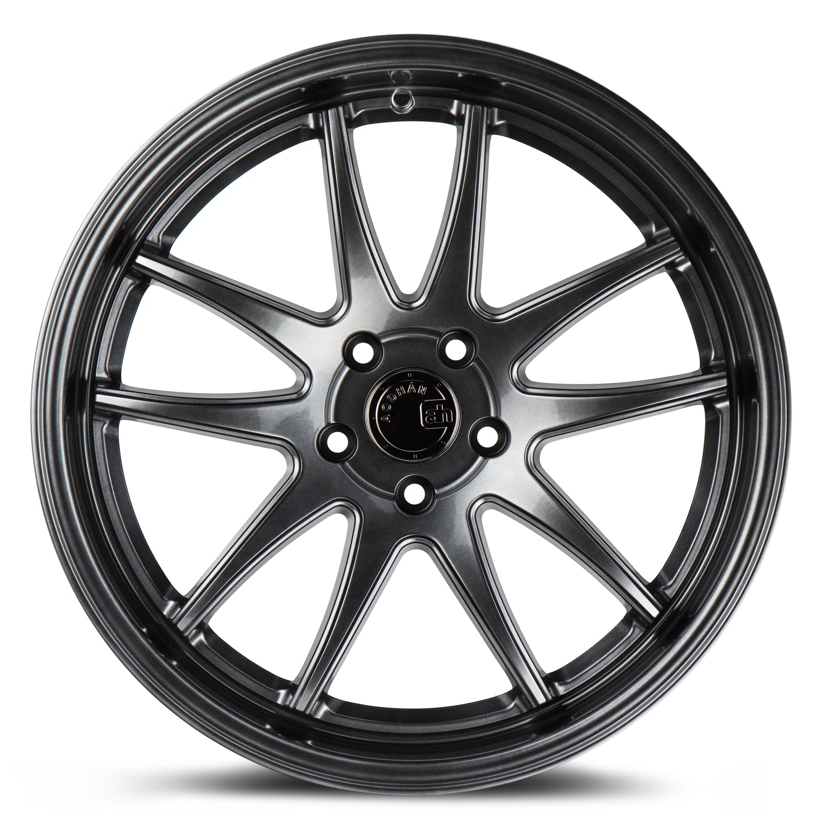 Aodhan DS02 Hyper Black 19x9.5 +30 5x114.3 73.1mm - Wheelwiz