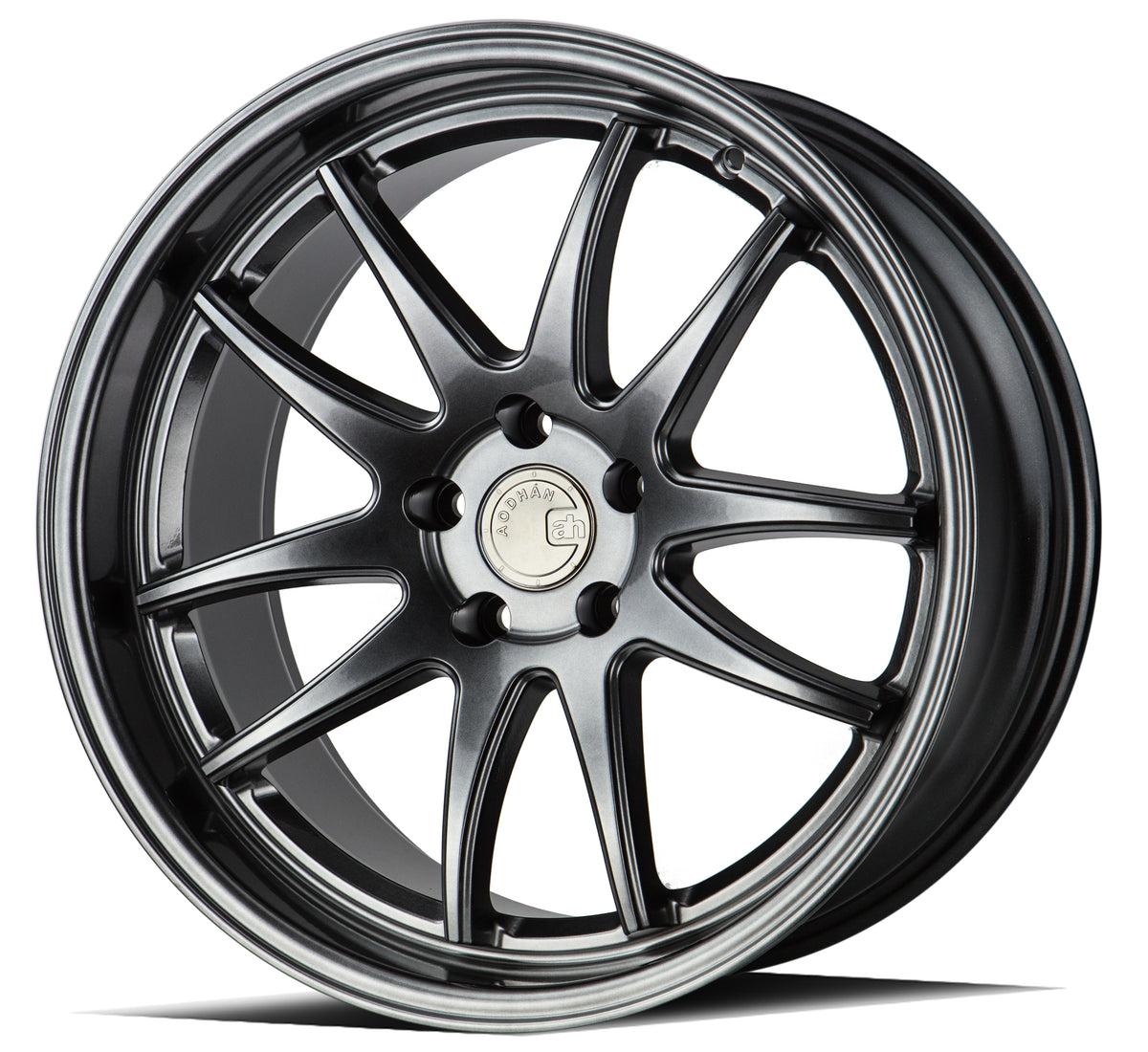 Aodhan DS02 Hyper Black 19x9.5 +15 5x114.3 73.1mm - Wheelwiz