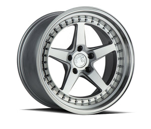Aodhan DS05 Silver w/Machined Face 18x8.5 +35 5x114.3 73.1mm - Wheelwiz