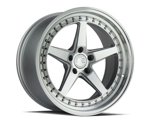 Aodhan DS05 Silver w/Machined Face 18x9.5 +35 5x100 73.1mm - Wheelwiz