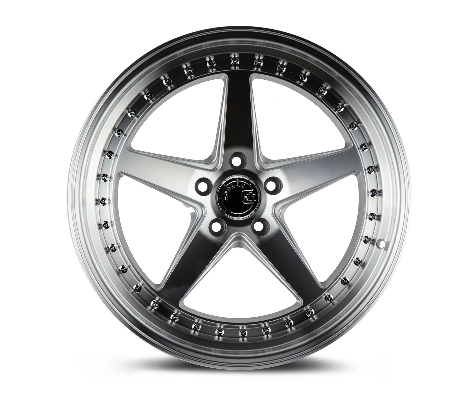 Aodhan DS05 Silver w/Machined Face 18x9.5 +35 5x100 73.1mm - Wheelwiz