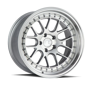 Aodhan DS06 Silver w/Machined Face 18x10.5 +15 5x114.3 73.1mm - Wheelwiz