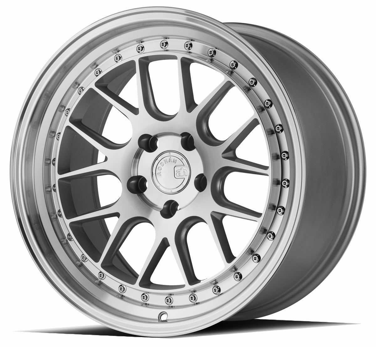 Aodhan DS06 Silver w/Machined Face 18x8.5 +35 5x114.3 73.1mm - Wheelwiz