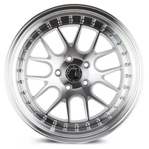 Aodhan DS06 Silver w/Machined Face 19x11 +22 5x114.3 73.1mm - Wheelwiz