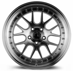 Aodhan DS06 Silver w/Machined Face 19x9.5 +15 5x114.3 73.1mm - Wheelwiz