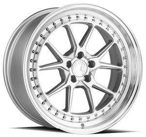 Aodhan DS08 Silver w/Machined Face 18x8.5 +35 5x120 72.6mm - Wheelwiz