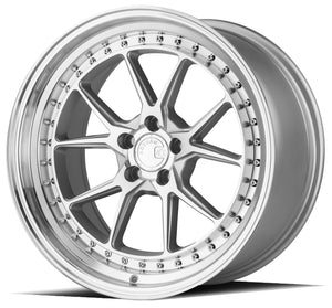 Aodhan DS08 Silver w/Machined Face 18x9.5 +35 5x100 73.1mm - Wheelwiz
