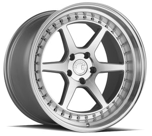 Aodhan DS09 Silver w/Machined Face 19x11 +22 5x114.3 73.1mm - Wheelwiz