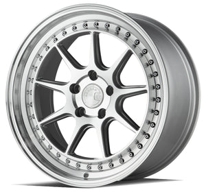 Aodhan DS-X Silver w/Machined Face 18x8.5 +35 5x114.3 73.1mm - Wheelwiz